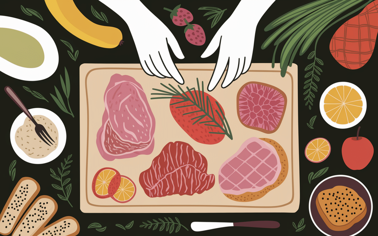 Préparation de bouchées au foie gras pour apéritif