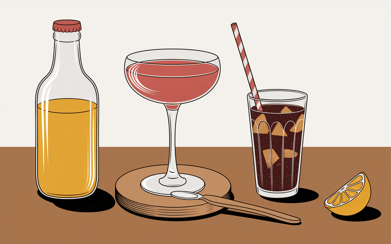 cocktail mazout préparation bière et cola