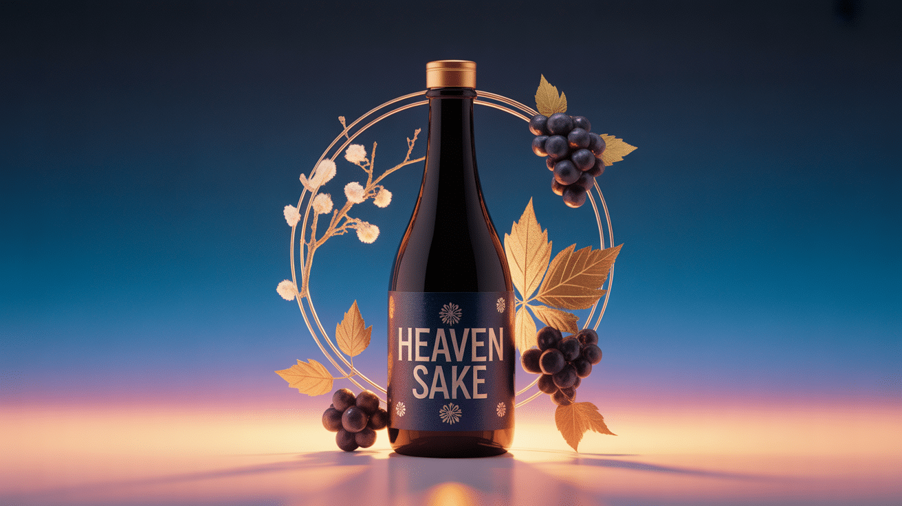 bouteille heaven sake ambiance premium franco-japonaise
