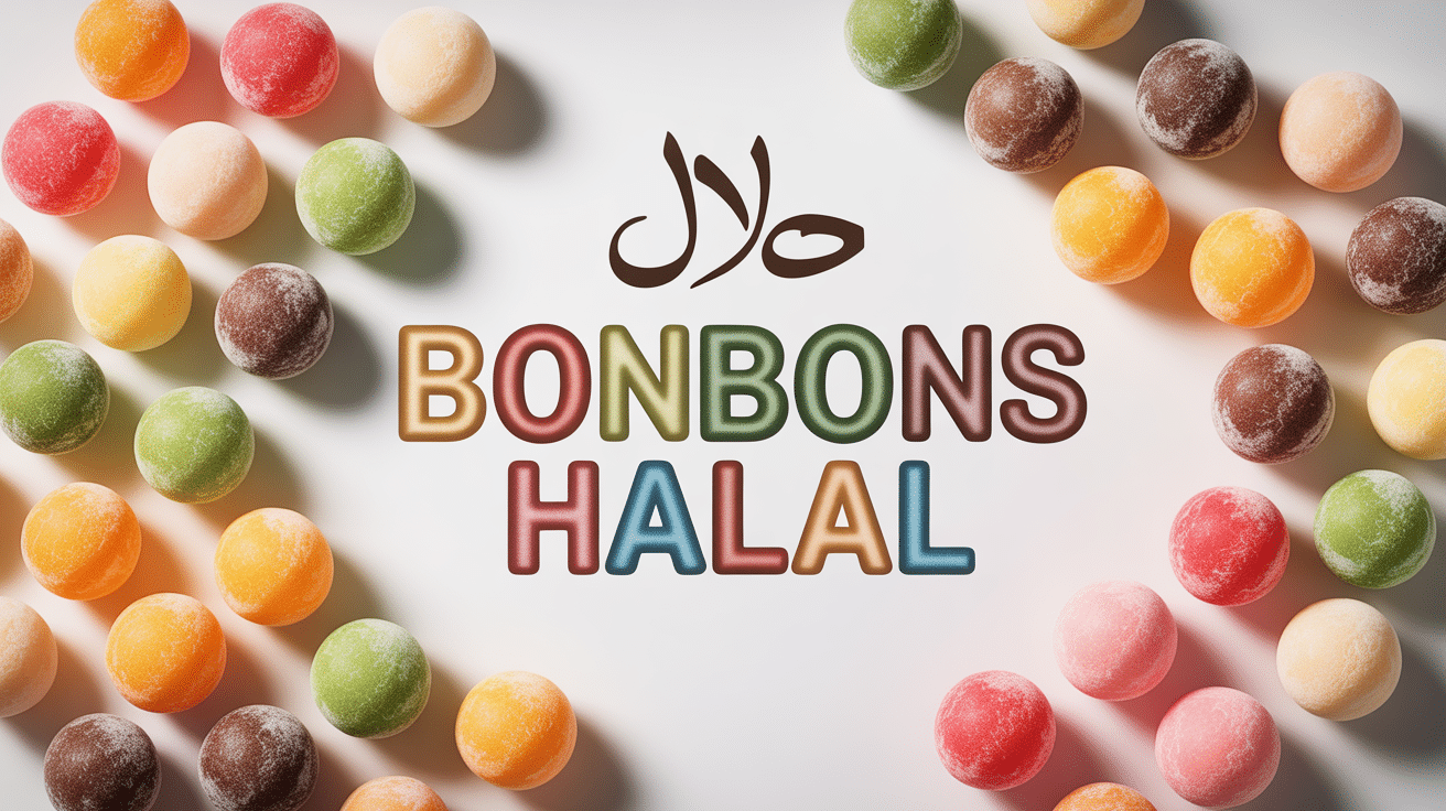 Assortiment de krema bonbon halal certifié halal