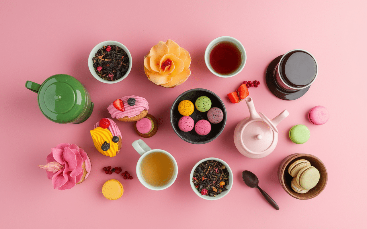 tea time prince de galles thés et pâtisseries créatives