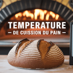 Pain artisanal et thermomètre temperature cuisson pain
