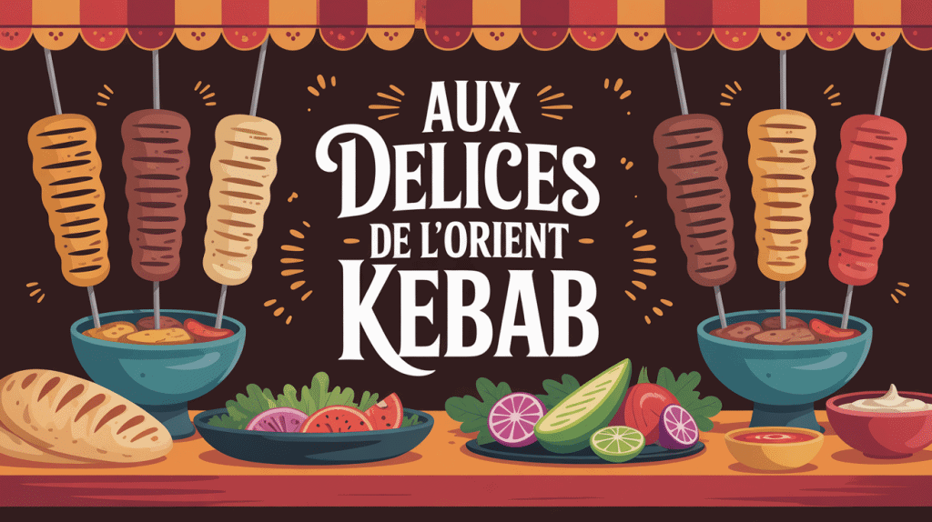 Ambiance chaleureuse aux délices de l'orient kebab, restaurant oriental
