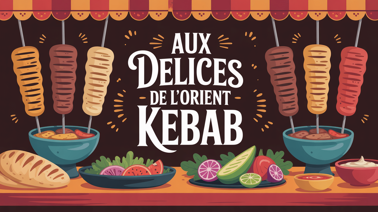 Ambiance chaleureuse aux délices de l'orient kebab, restaurant oriental