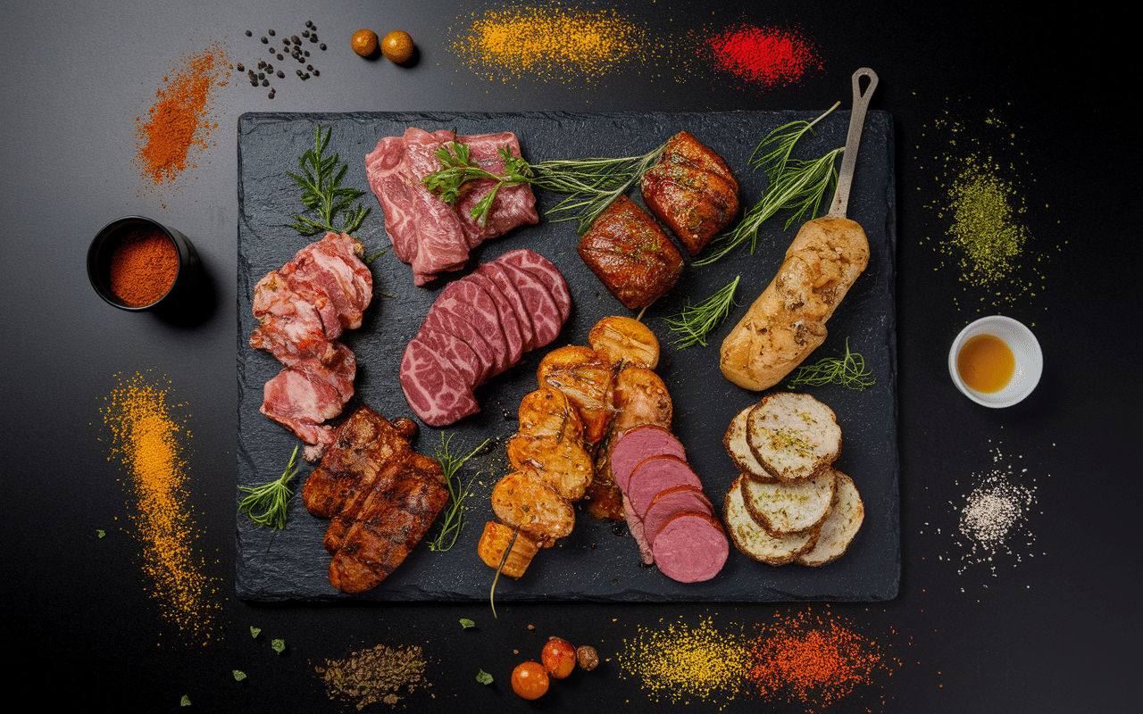 Boucherie halal geneve plateau viandes