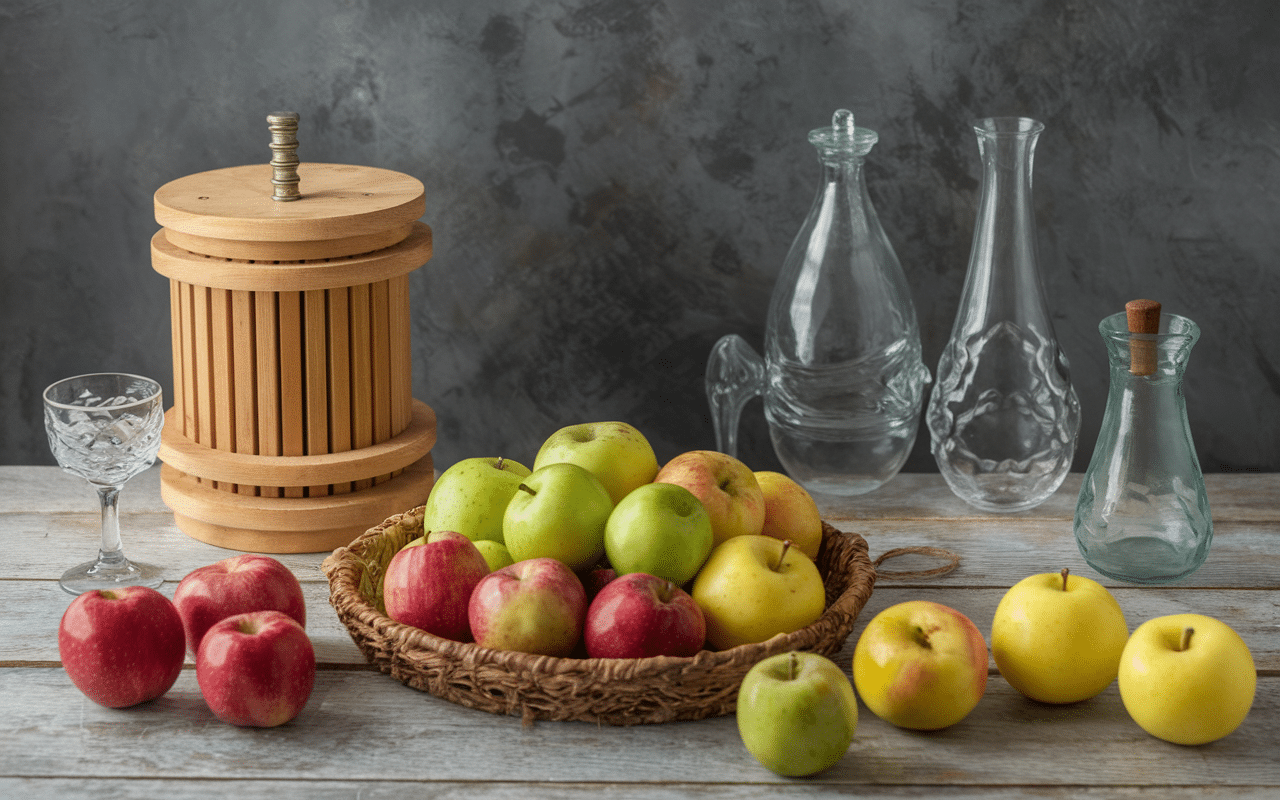 comment faire du cidre de pomme pommes materiel
