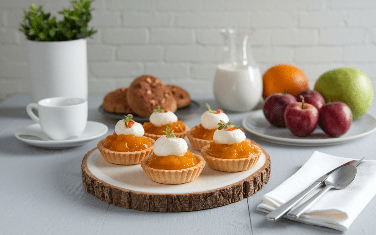 Tartines confiture de kaki brunch convivial