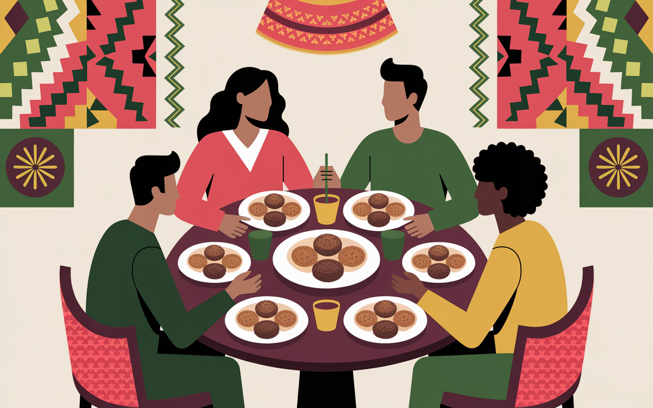 falafel origine partage identité culturelle table ronde