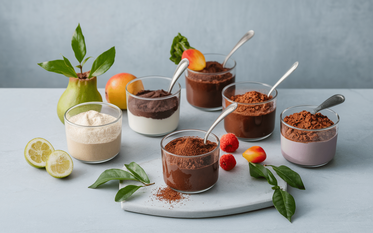 fondant au chocolat sans sucre avec édulcorants naturels