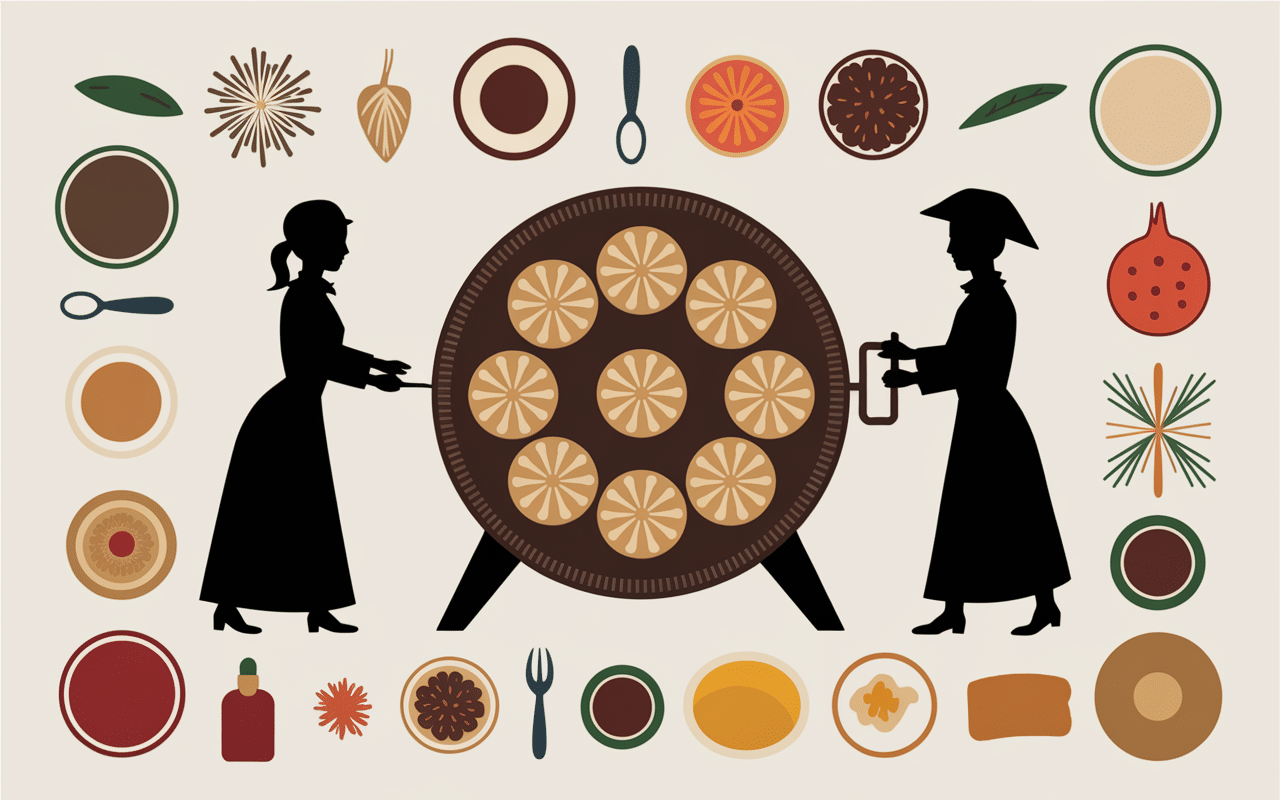 Galette sucrée à travers les époques