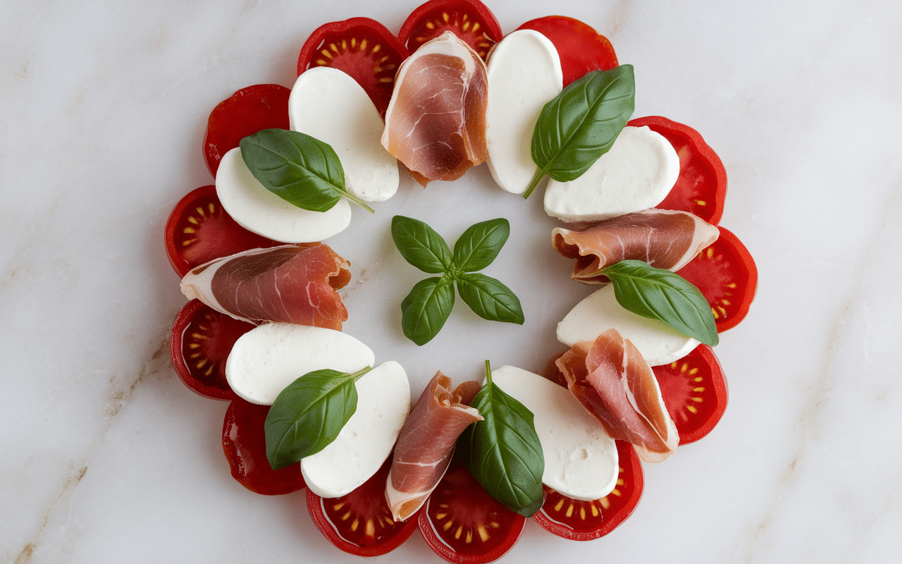 Ingrédients premium pour pizza campione