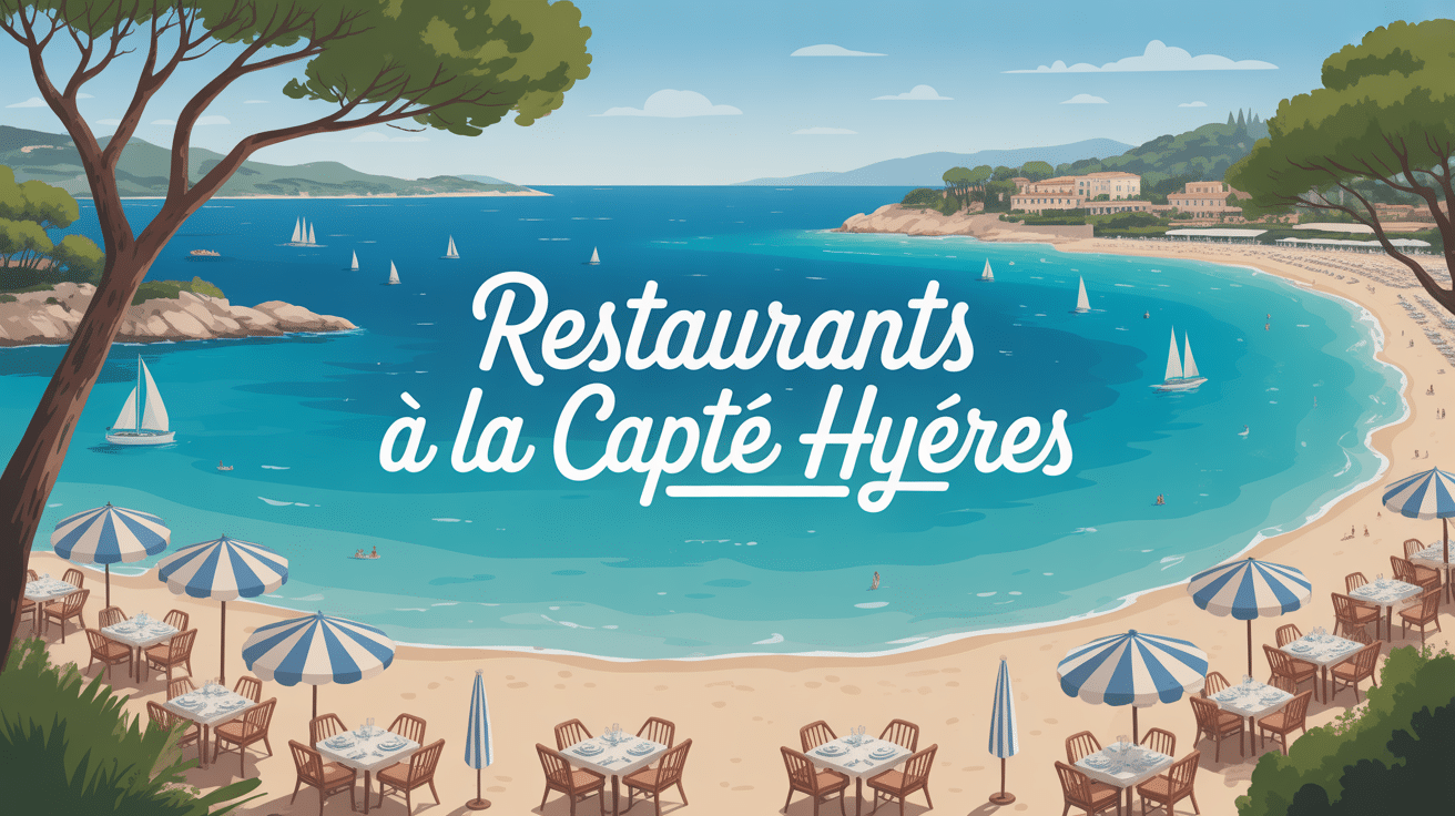 vue panoramique la capte restaurant plages hyeres