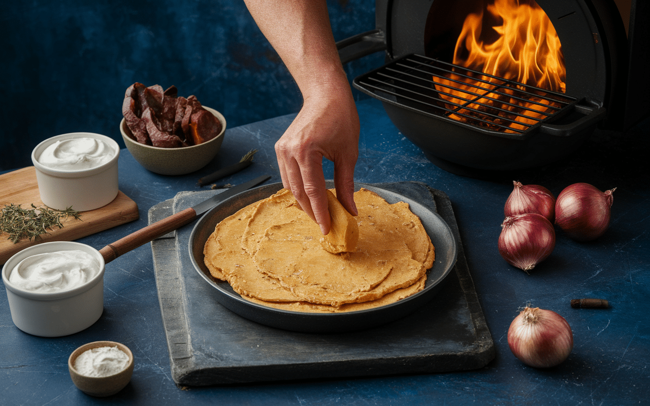Le roi de la tarte flambée secrets et ingrédients authentiques