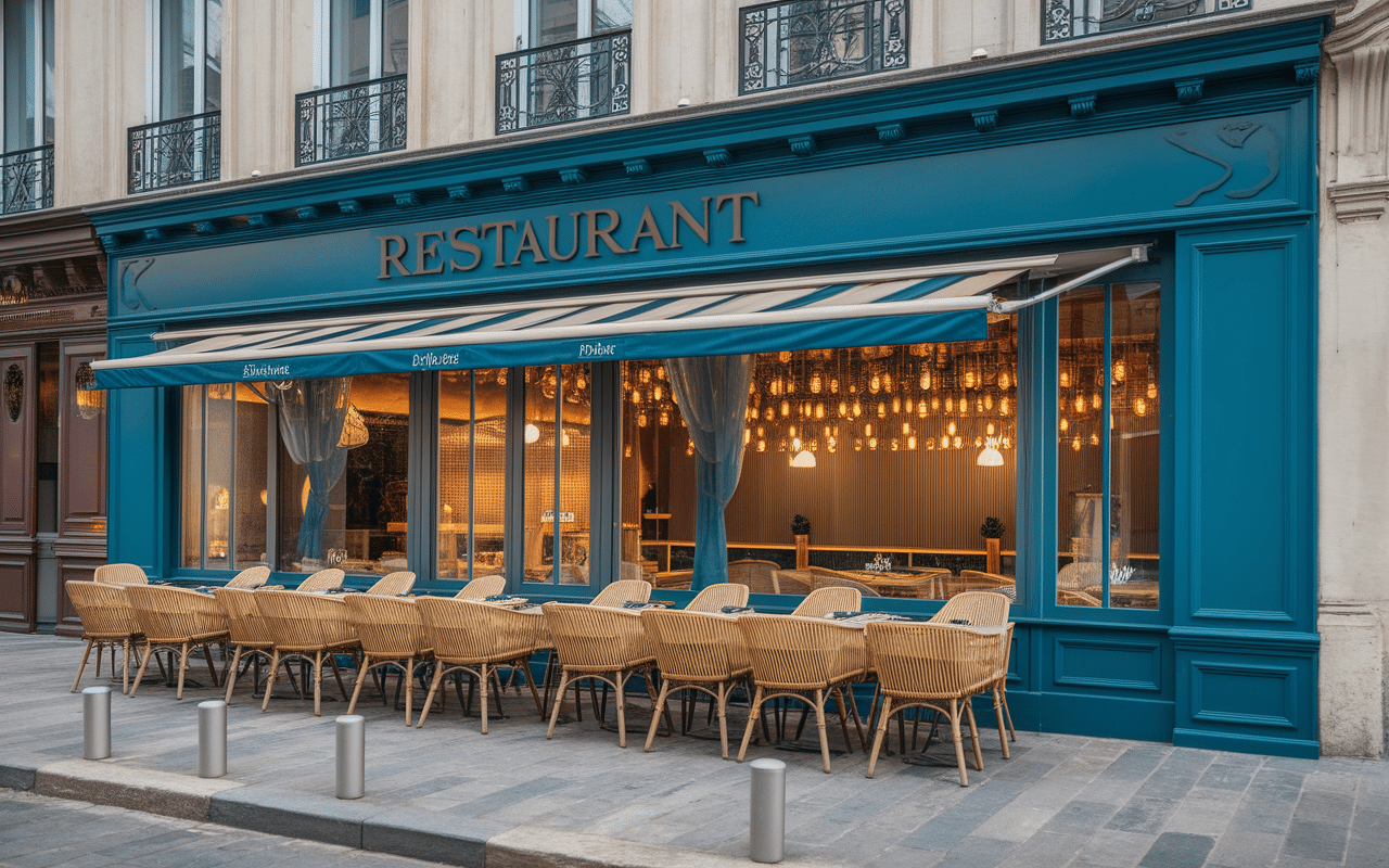 new rabana restaurant facade ouverture moderne