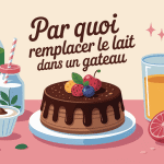 Par quoi remplacer le lait dans un gâteau alternatives visuelles