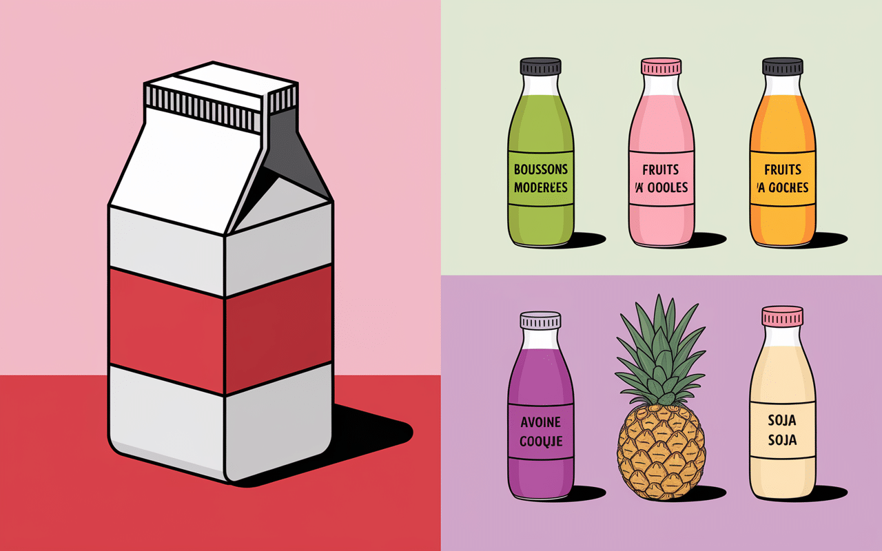 Par quoi remplacer le lait dans un gâteau choix substituts