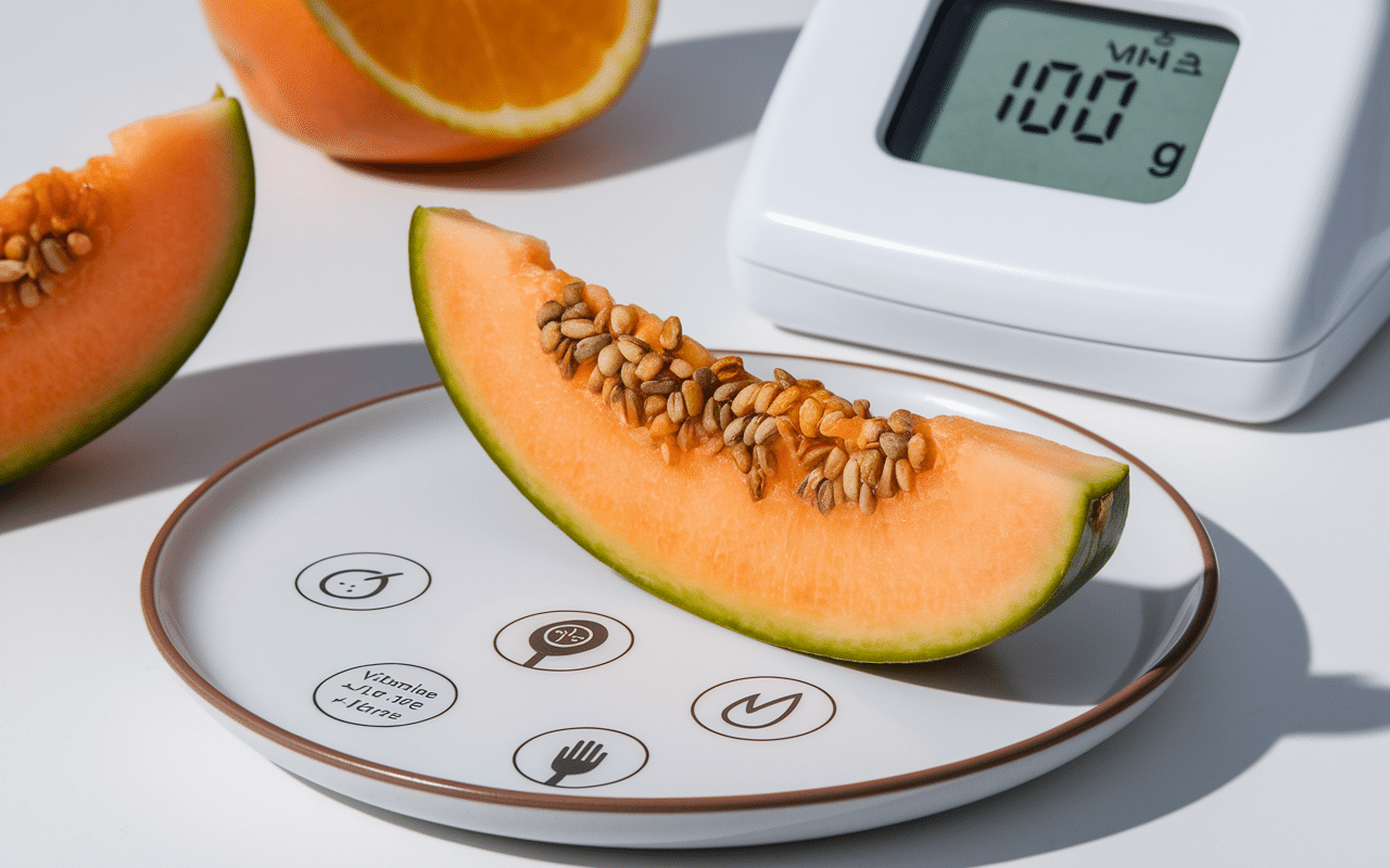 Poids melon et calories nutritionnelles