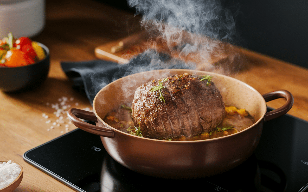 cuisson poitrine agneau four plat