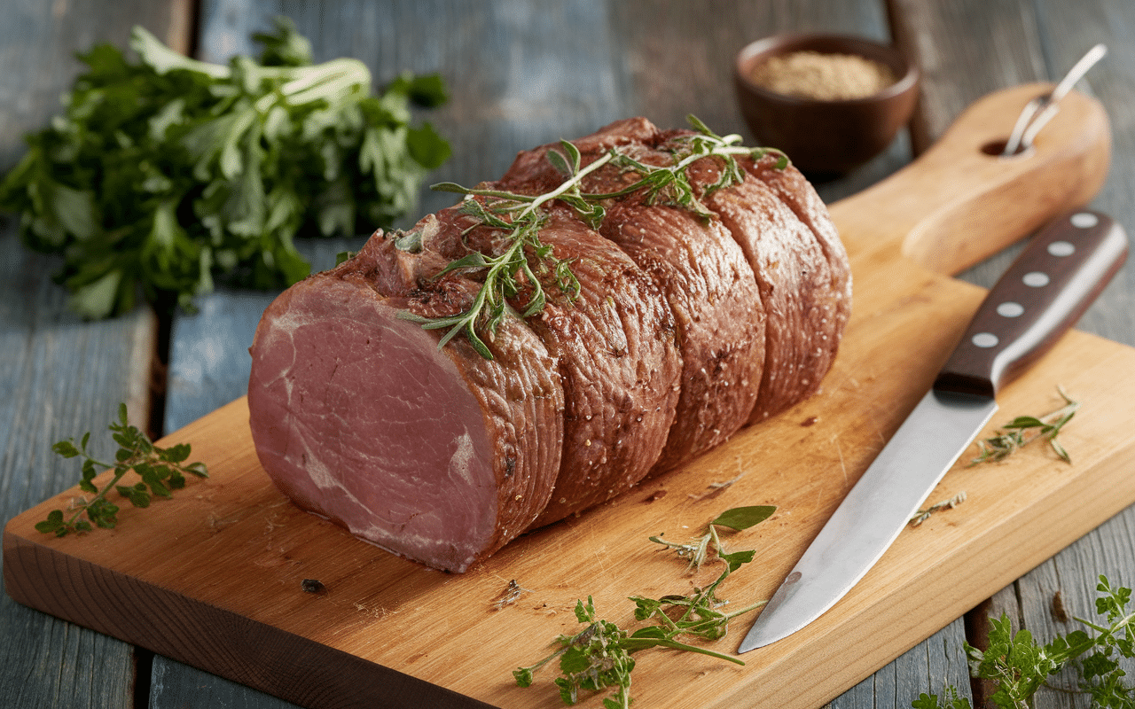 préparation poitrine agneau four crue