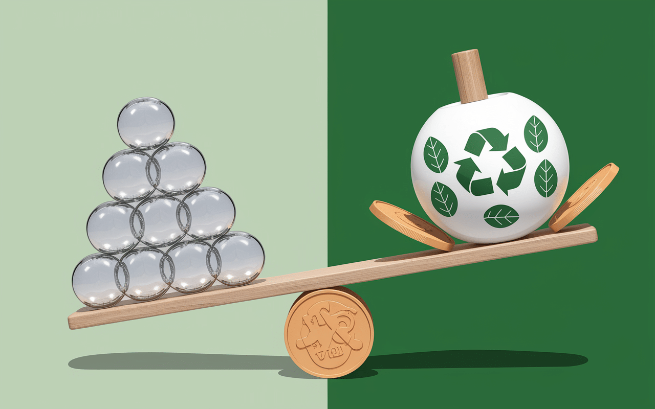 Comparaison gourde compote réutilisable vs jetable économie