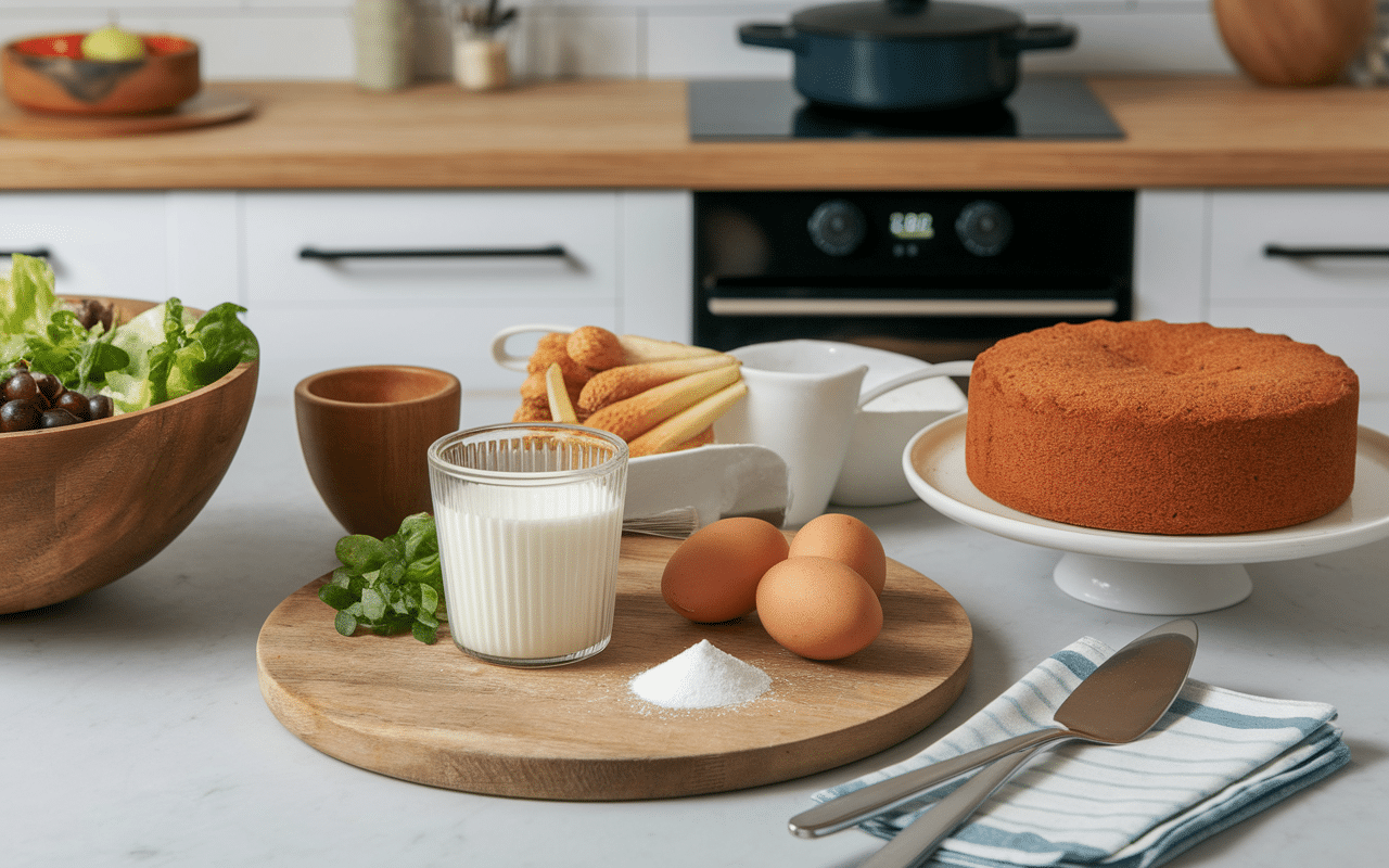 Preparation facile gateau yaourt flocon d'avoine cuisine