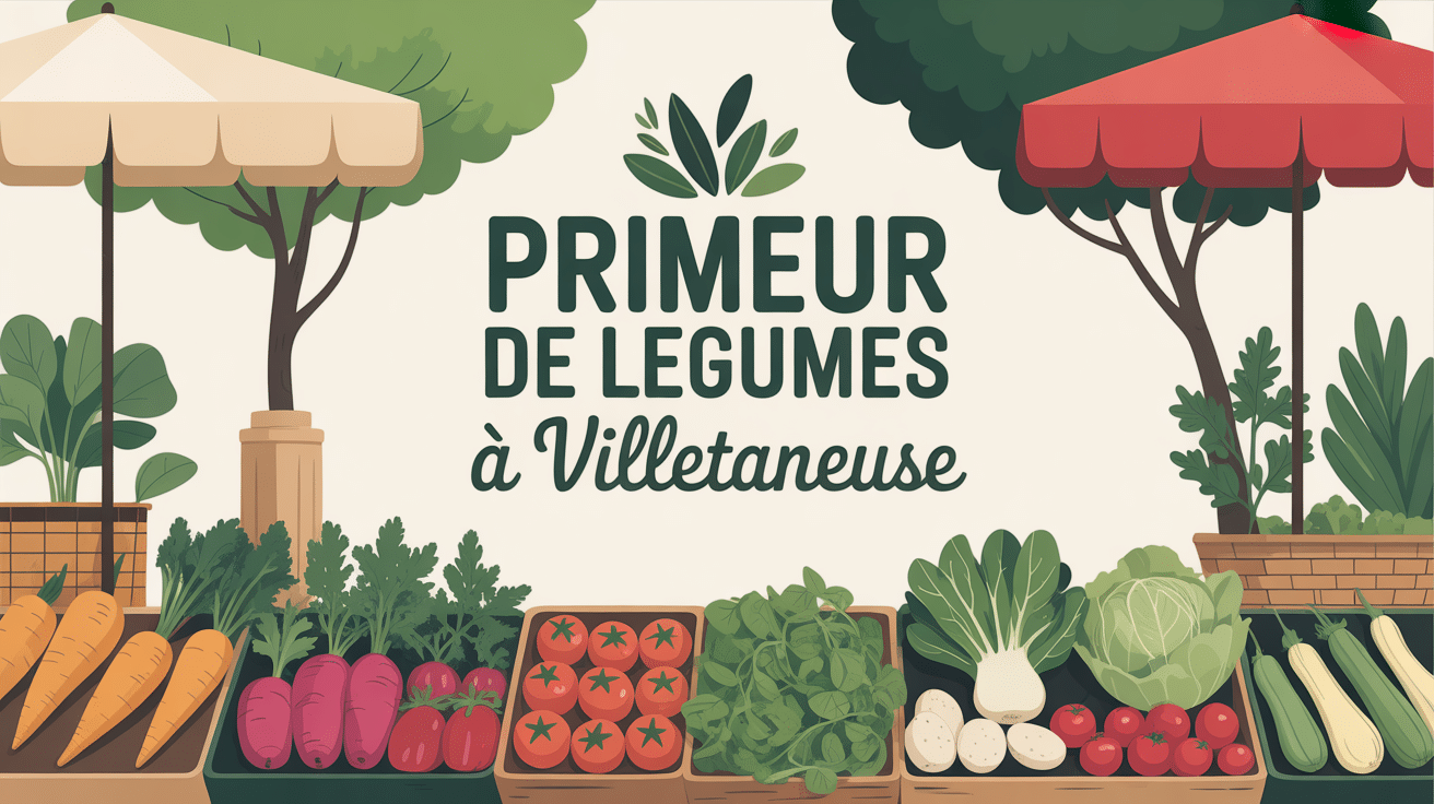 primeur legumes villetaneuse vue marche legumes frais