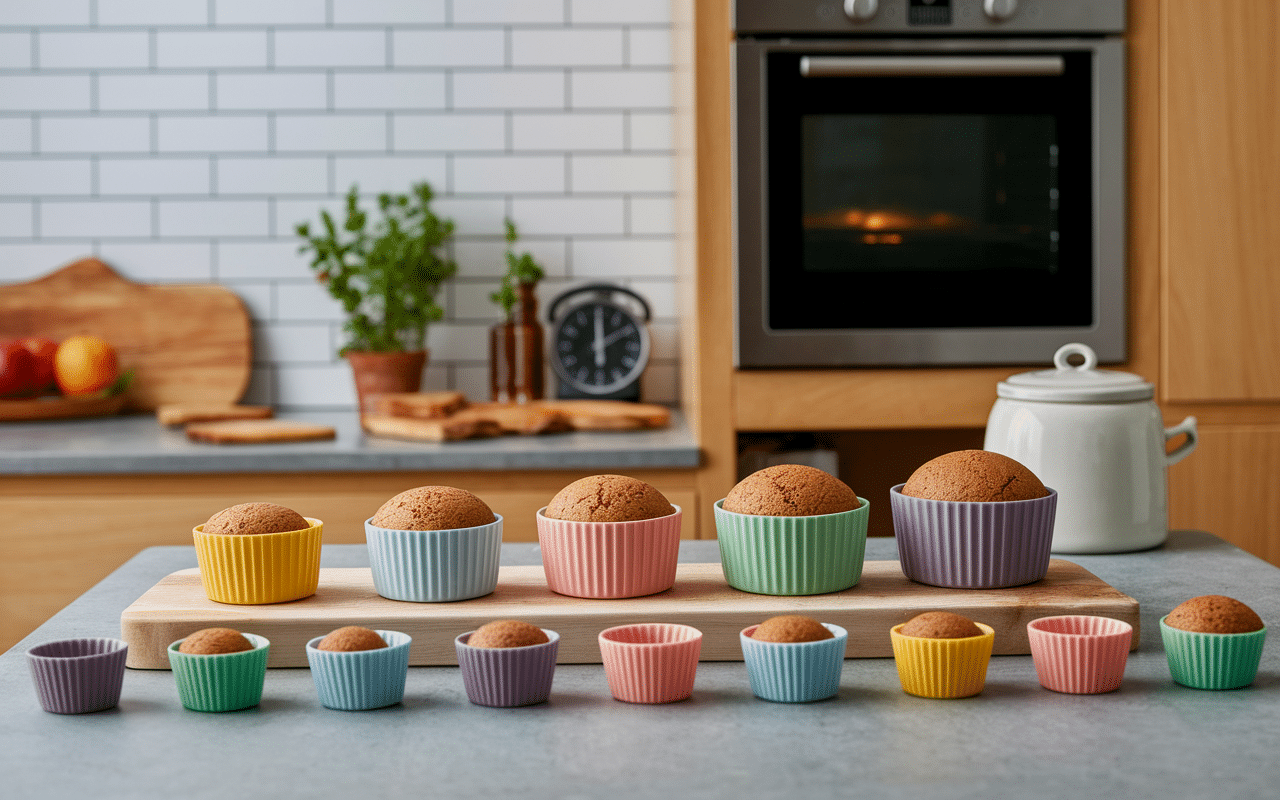 Moules tailles temps de cuisson quatre quart chronomètre