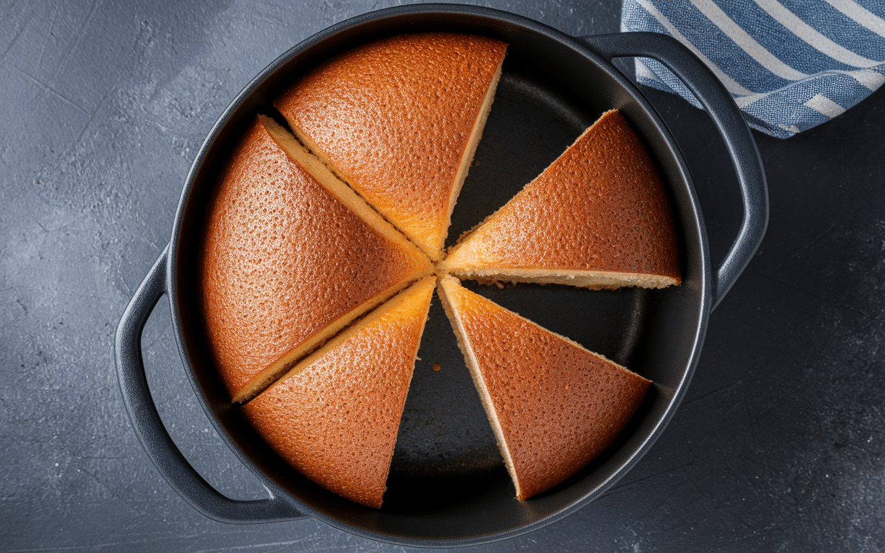 Temps de cuisson quatre quart lame propre dorure gâteau