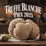 truffe blanche prix au kilo 2024 sur bois rustique ambiance luxe