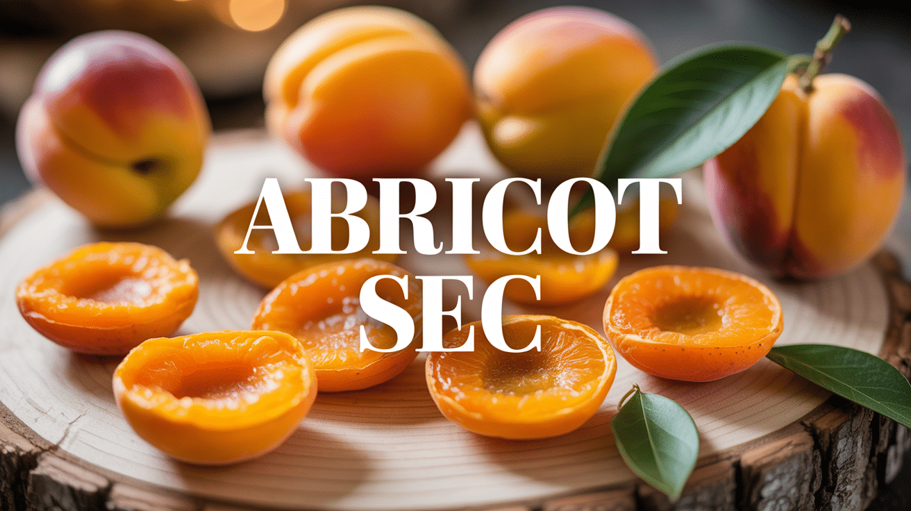 Photo d'abricot sec sur bois avec abricots frais