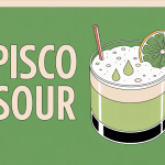 drink pisco sour mousseux verre élégant Pérou