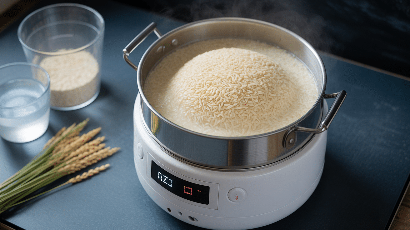 Mesures eau riz Thermomix cuisson
