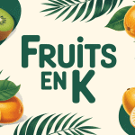 collection de fruit en k exotique kiwis kakis kumquats karamboles
