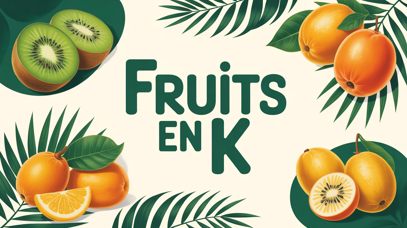 collection de fruit en k exotique kiwis kakis kumquats karamboles