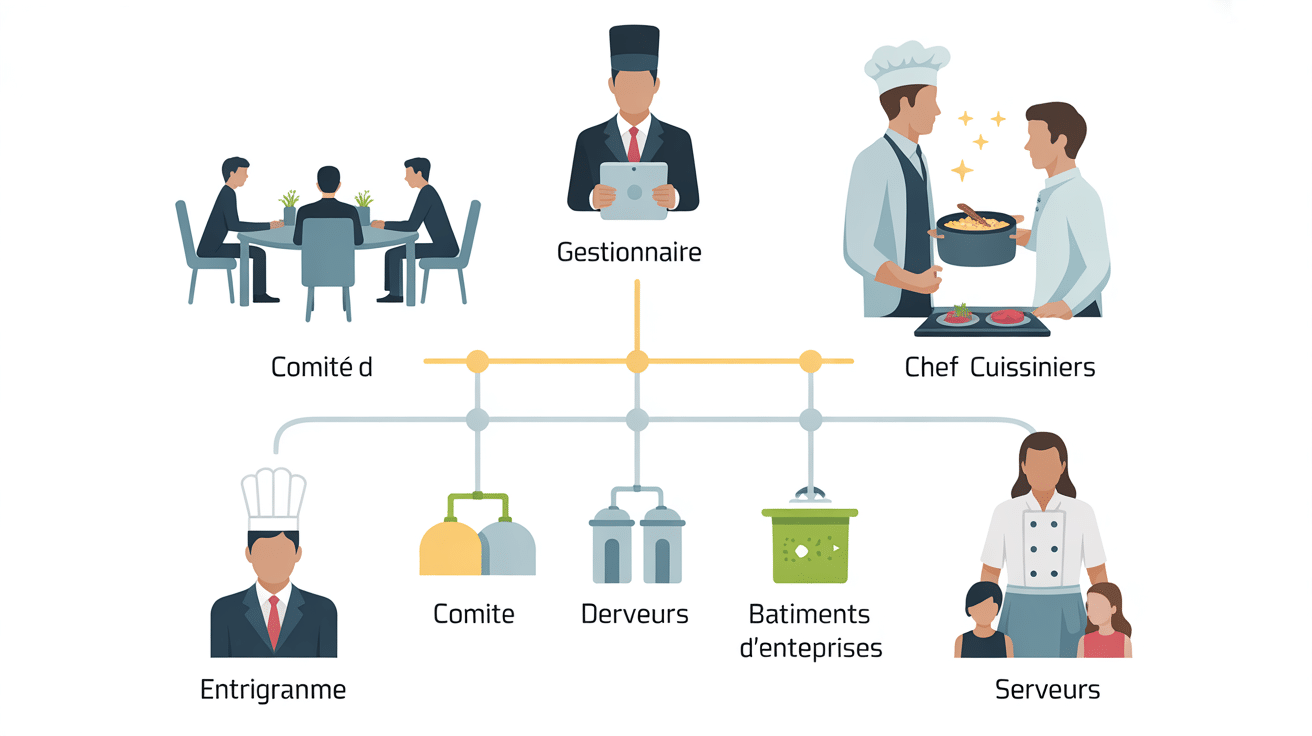 les rie fonctionnement organisation acteurs pictogrammes