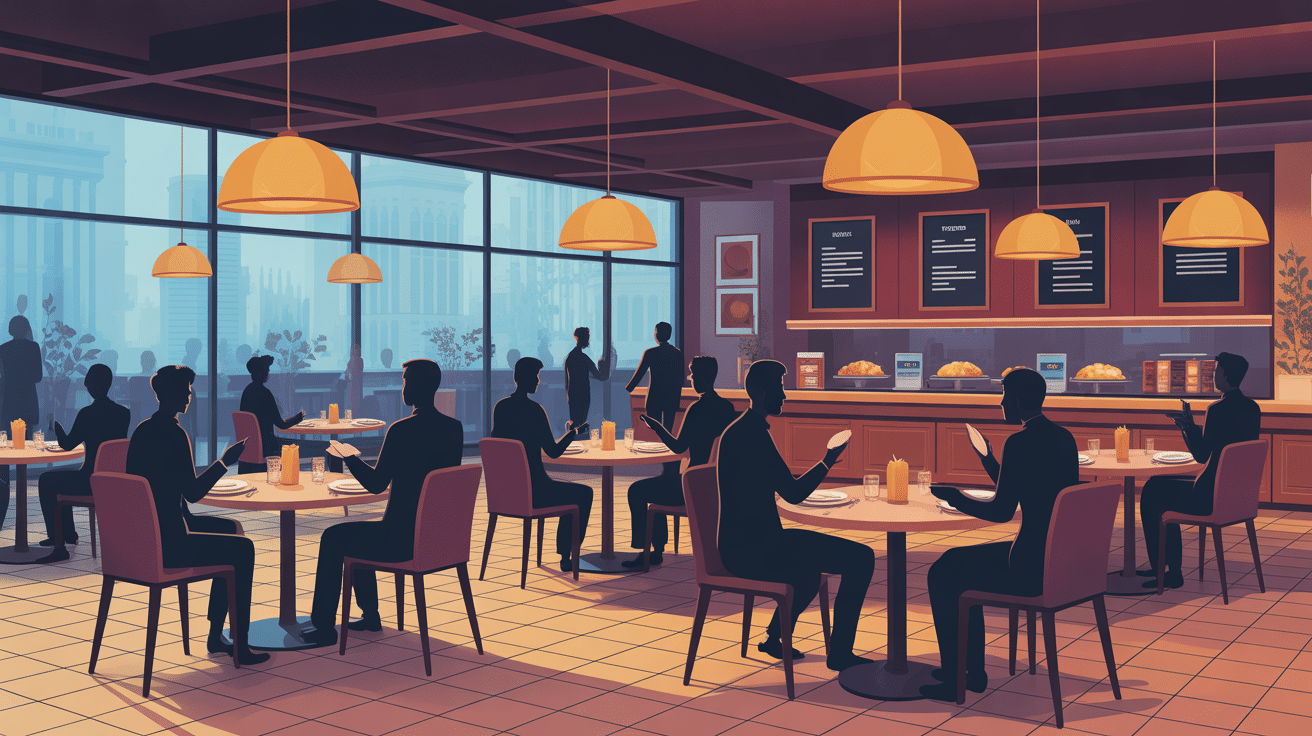 les rie interieur convivial self service