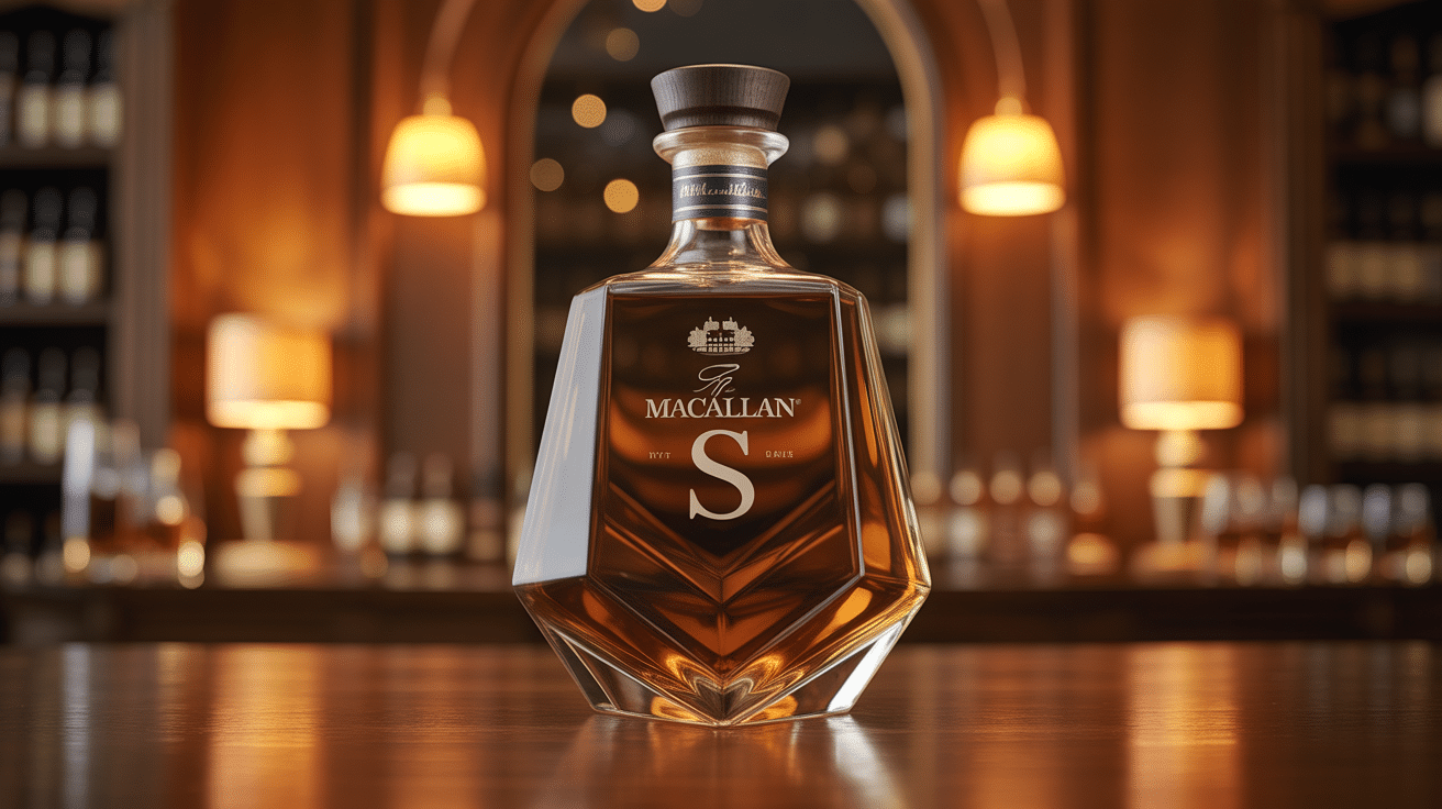 macallan s whisky bouteille luxe