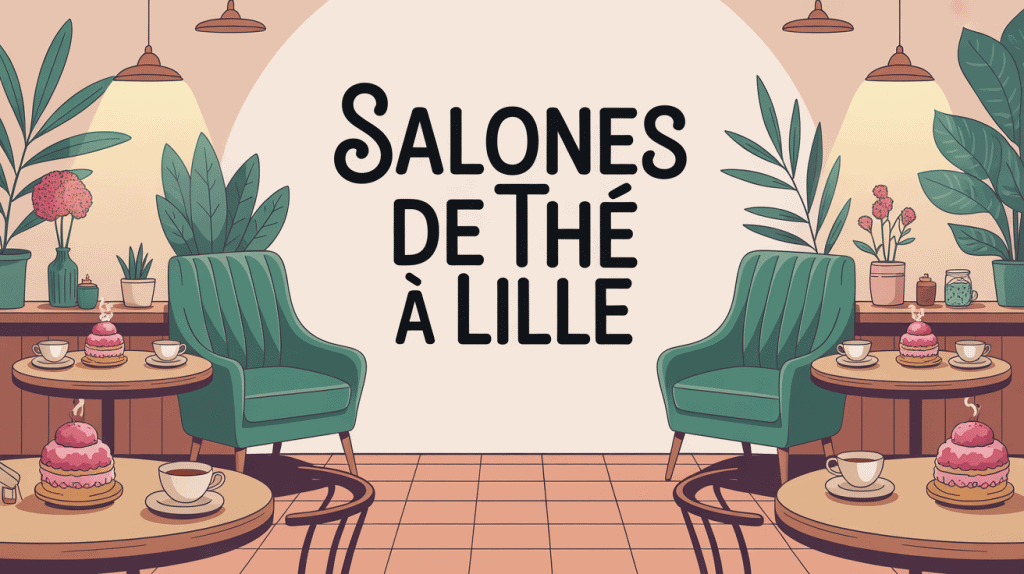salon de thé Lille cosy tables pâtisseries