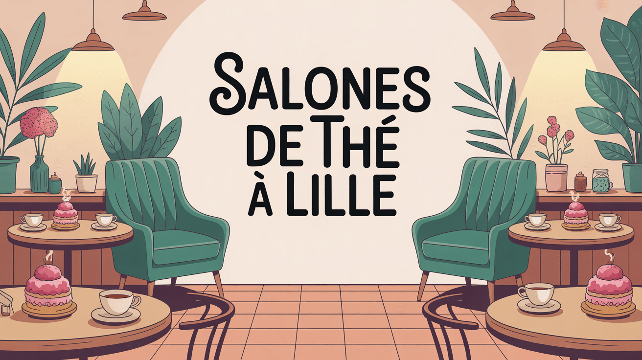 salon de thé Lille cosy tables pâtisseries