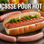 saucisse pour hot dog grillée pain et variétés