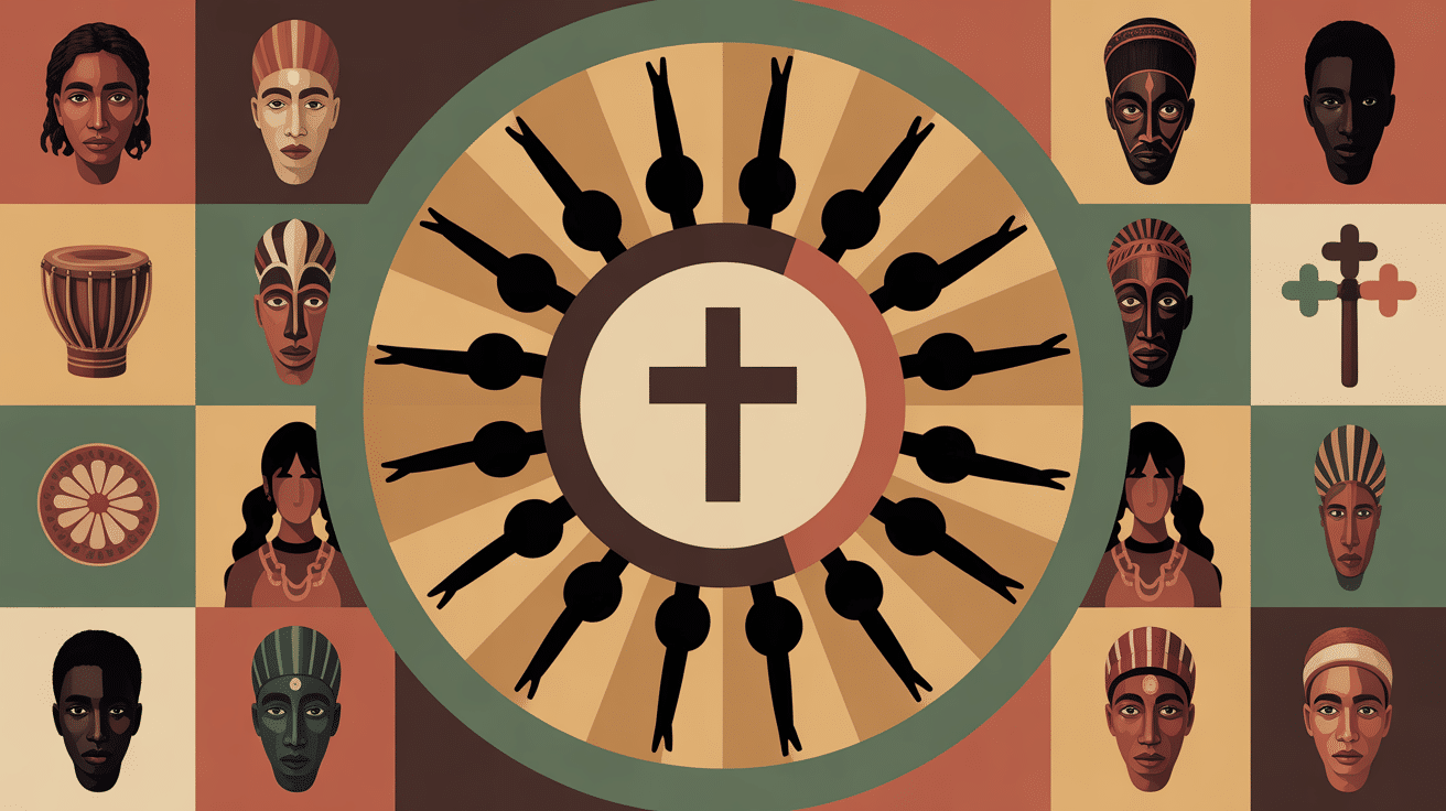 Illustration vaudoo origines africaines et syncrétisme