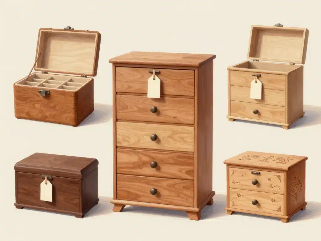 gamme de boite a bijoux bois petite grande personnalisee