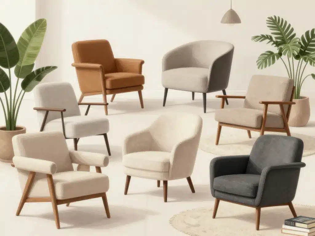 styles fauteuil design made in design dans intérieur contemporain