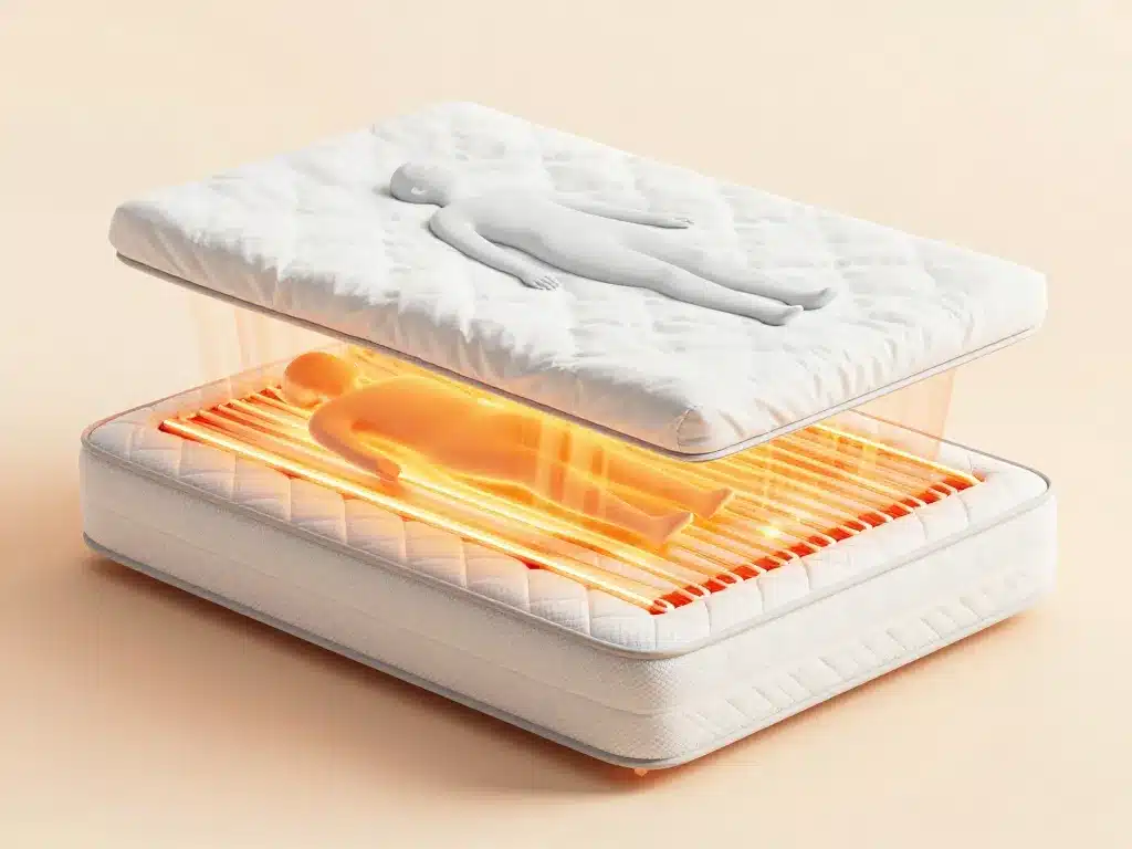 schéma fonctionnement lidl surmatelas chauffant lit