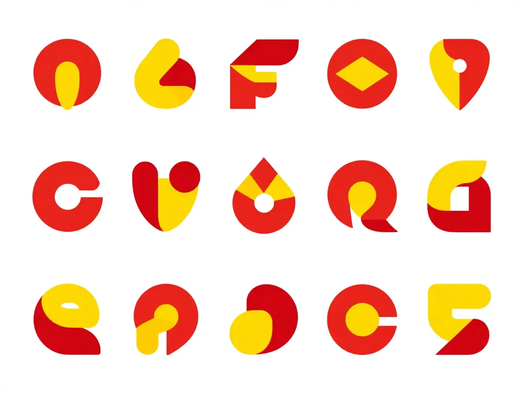 Diagramme montrant les évolutions du logo conforama