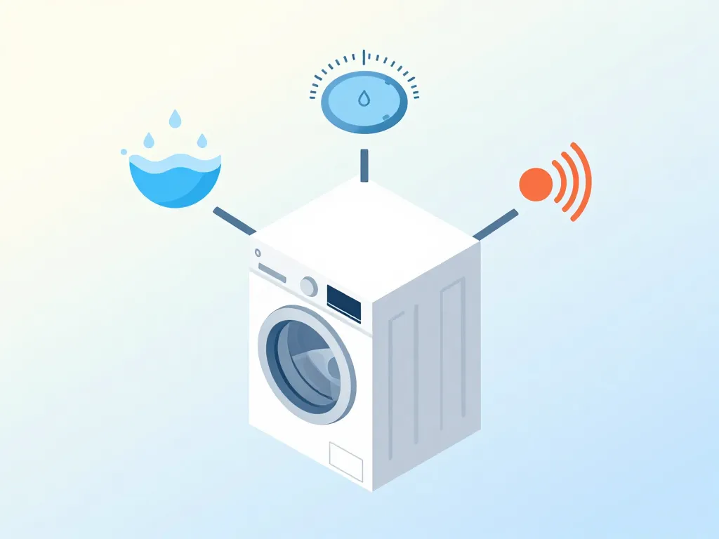 diagramme critères machine à laver 8kg performante