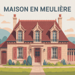 maison en meulière avec façade pierre et détails décoratifs