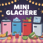 mini glacière différents modèles avec aliments frais