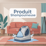 produit shampouineuse illustration tapis canapé