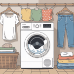 machine lavante sechant linge illustration guide